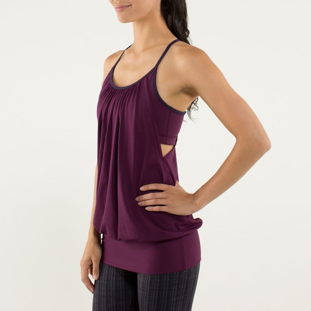 Lululemon No Limits Tank - Plum size 6.